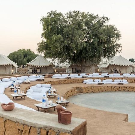 Golden Sandstone Hotel Desert Safari Camp Jaisalmer Exterior photo
