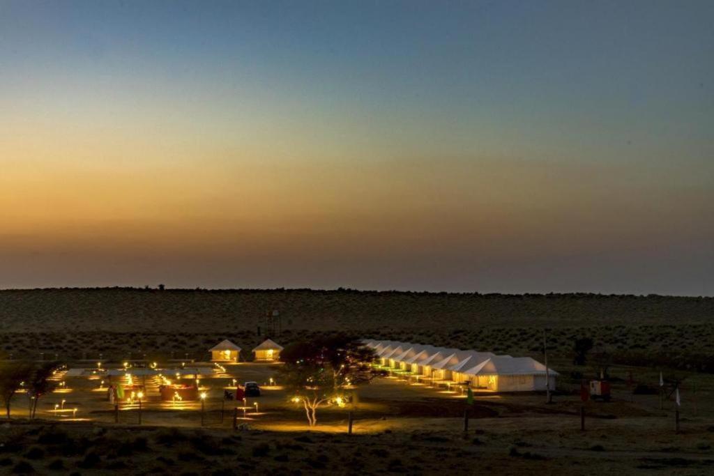 Golden Sandstone Hotel Desert Safari Camp Jaisalmer Exterior photo