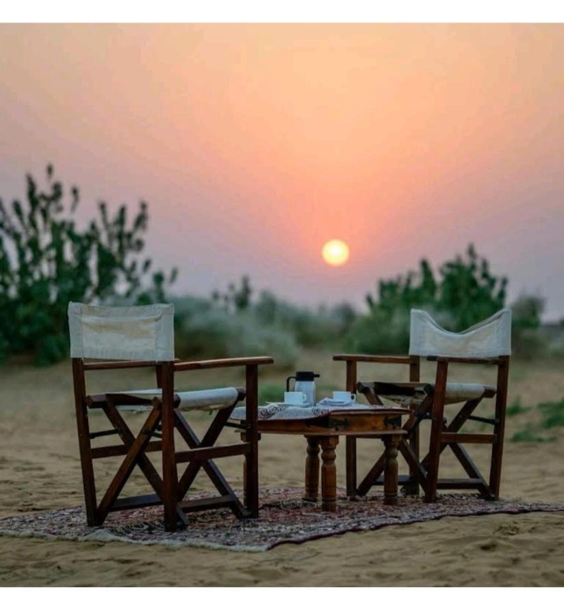 Golden Sandstone Hotel Desert Safari Camp Jaisalmer Exterior photo