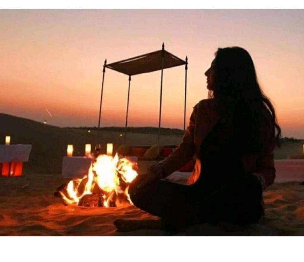 Golden Sandstone Hotel Desert Safari Camp Jaisalmer Exterior photo