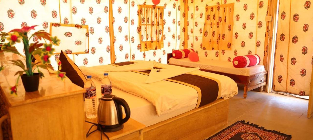 Golden Sandstone Hotel Desert Safari Camp Jaisalmer Exterior photo
