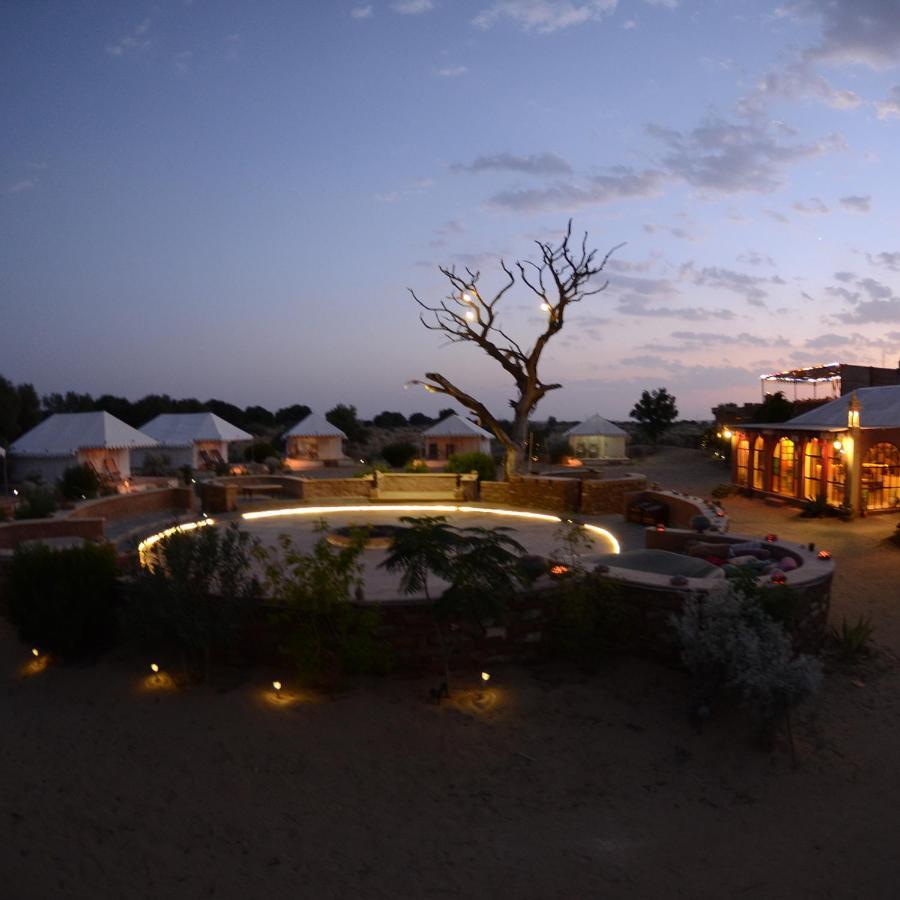 Golden Sandstone Hotel Desert Safari Camp Jaisalmer Exterior photo