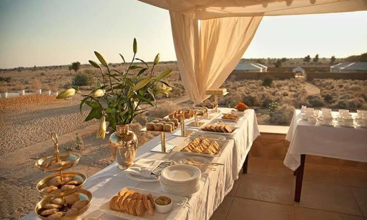 Golden Sandstone Hotel Desert Safari Camp Jaisalmer Exterior photo