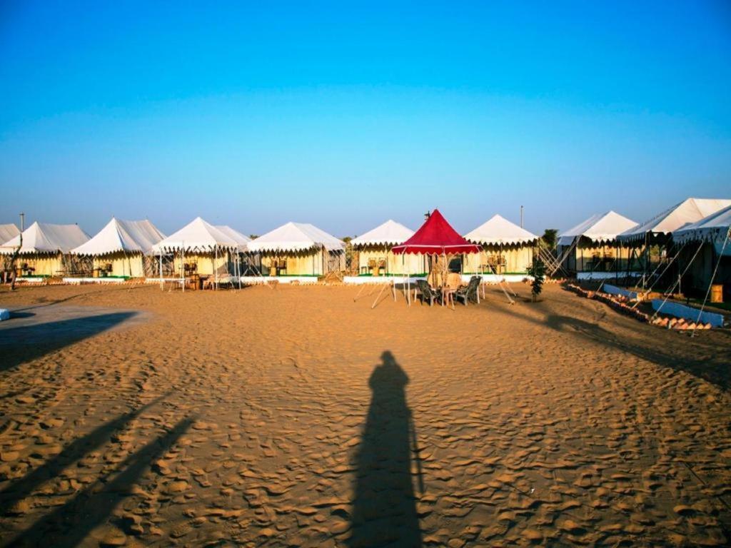 Golden Sandstone Hotel Desert Safari Camp Jaisalmer Exterior photo