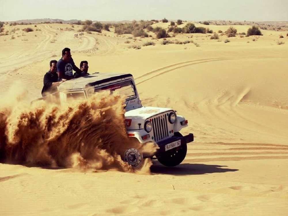 Golden Sandstone Hotel Desert Safari Camp Jaisalmer Exterior photo